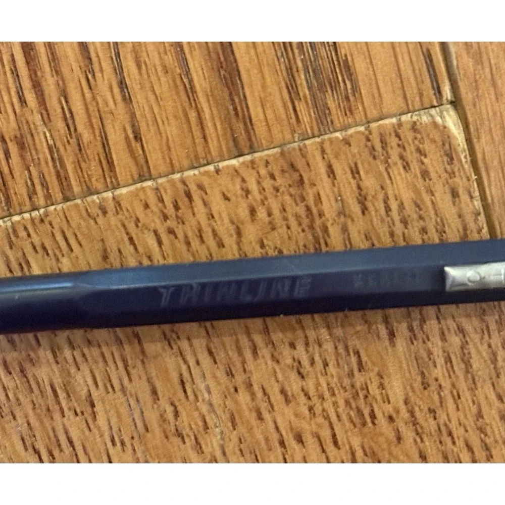 SCRIPTO Thinline Dark Blue Vintage Mechanical Pencil School Nostalgia